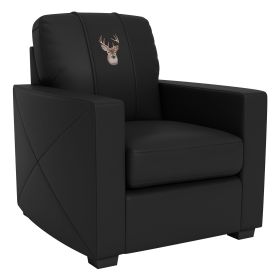 Silver Club Chair with Deer Head Logo